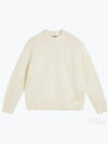 Savio Mock Neck Cable Knit Top Cloud White - J.LINDEBERG - BALAAN 1