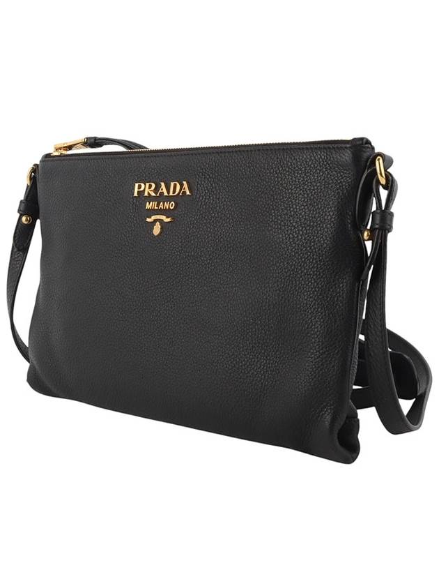 1BH050 Vitello Dino two strap cross bag department store invoice 34312 1 - PRADA - BALAAN 2