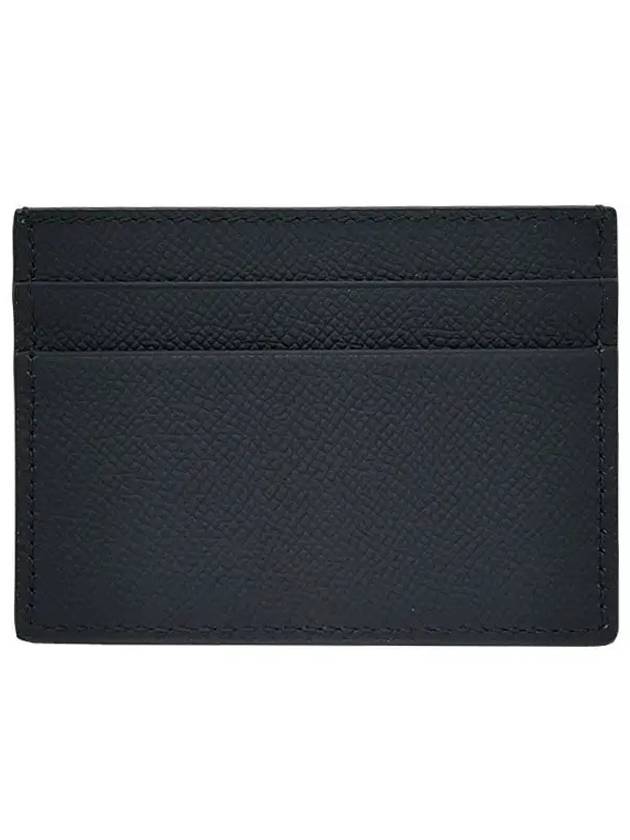 Logo Leather Card Wallet Black - BURBERRY - BALAAN 4
