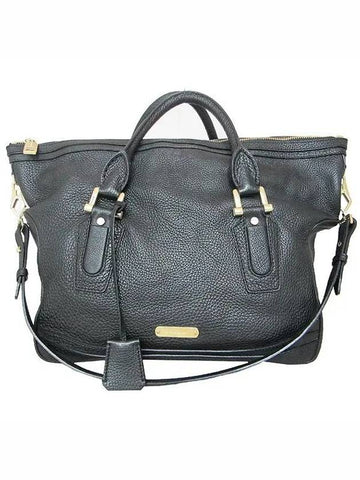 Black 2 WAY bag - BURBERRY - BALAAN 1