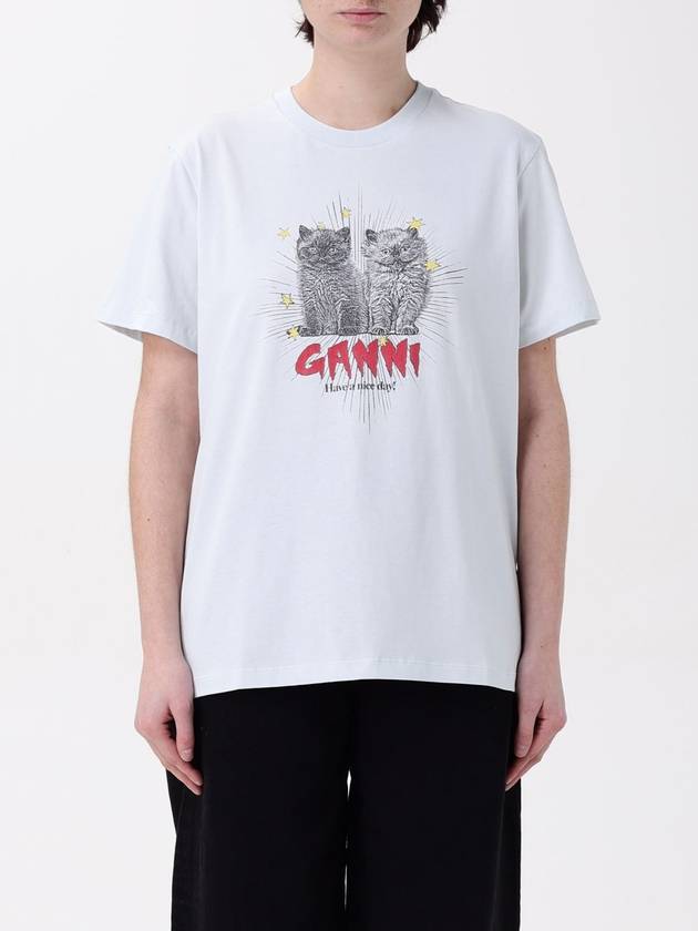 T-shirt woman Ganni - GANNI - BALAAN 1