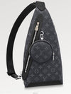 Duo Monogram Sling Bag Black - LOUIS VUITTON - BALAAN 4