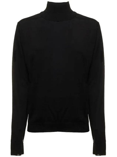 Women's Work In Progress Turtleneck Black - MAISON MARGIELA - BALAAN 2