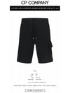 Lens Wappen Pocket Training Shorts Black - CP COMPANY - BALAAN.