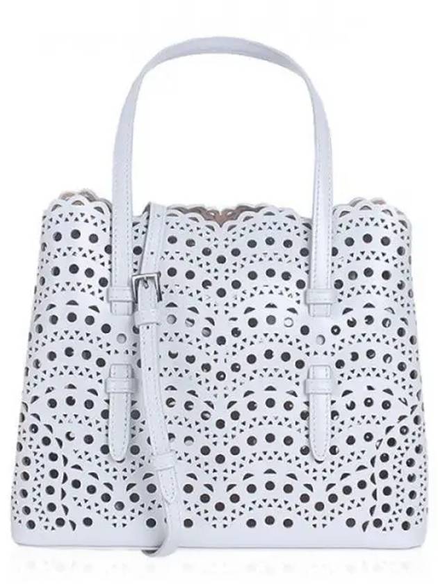 Women s Punching Bag Mina25 Wave Tote Gray 1120503 - ALAIA - BALAAN 1