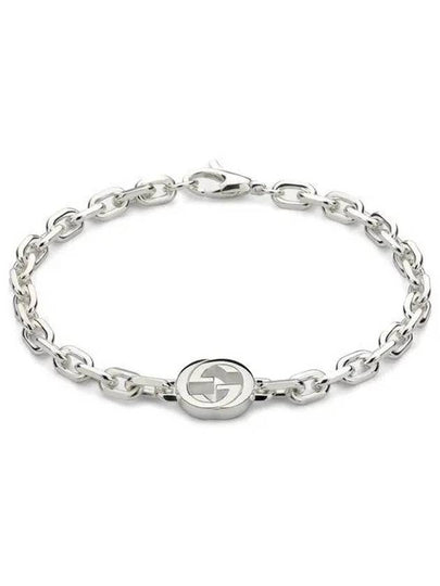 Interlocking G Chain Bracelet Silver - GUCCI - BALAAN 2