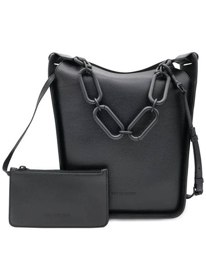 Tool 2.0 South Chain Shoulder Bag Black - BALENCIAGA - BALAAN 2