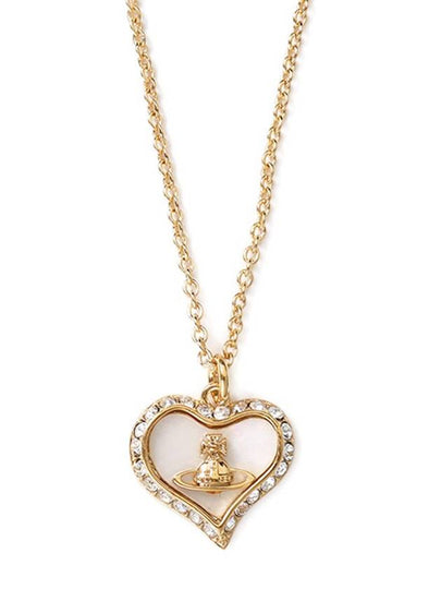 Petra Heart Logo Necklace Gold - VIVIENNE WESTWOOD - BALAAN 2