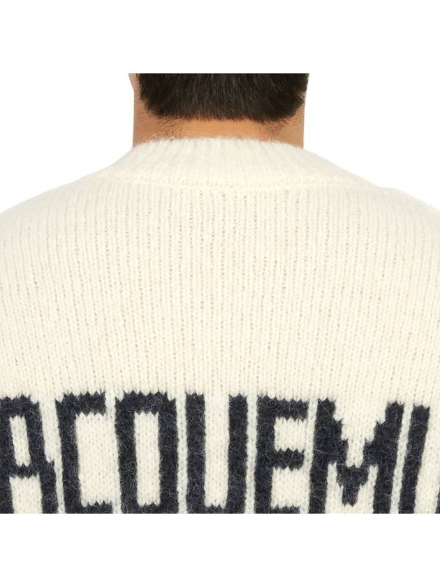 La Maille Pavane Knit Top Offwhite - JACQUEMUS - BALAAN 8