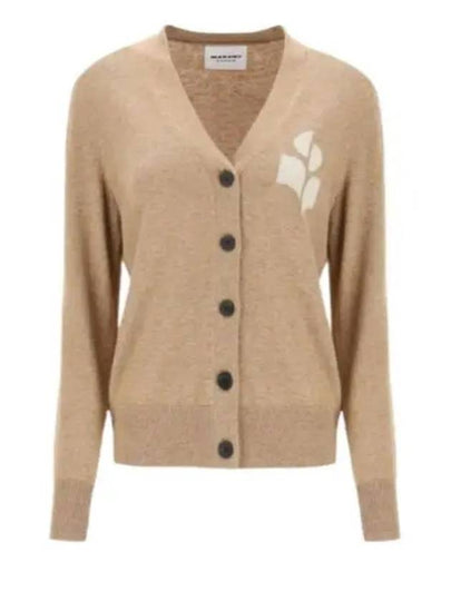 KARIN CA0008FA A1X05E 50CM logo cardigan - ISABEL MARANT - BALAAN 1