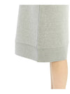 Classic Loopback 4-Bar Sweater Midi Dress Light Grey - THOM BROWNE - BALAAN 11