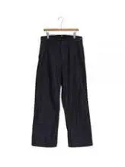 British Work Straight Pants Navy - NIGEL CABOURN - BALAAN 2