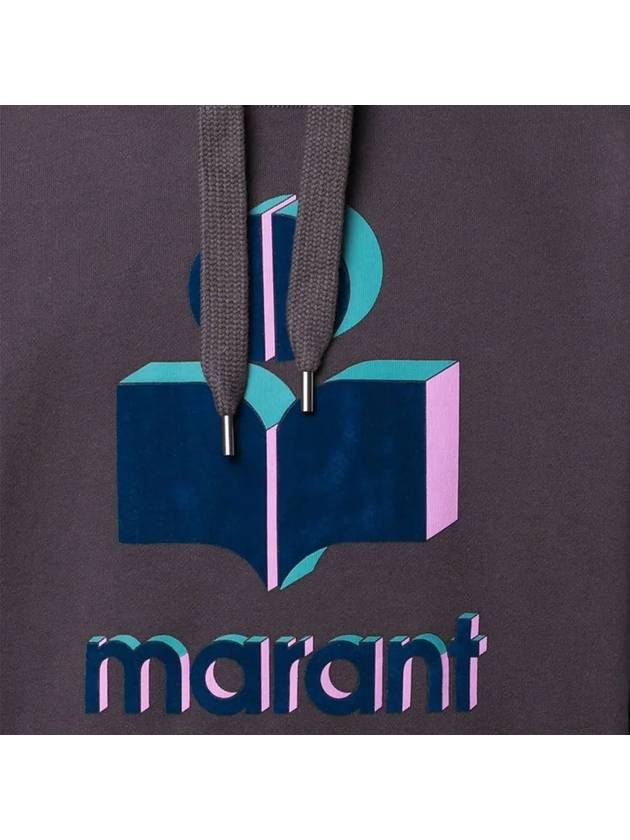 Miley Logo 3D Hoodie Faded Night - ISABEL MARANT - BALAAN 5