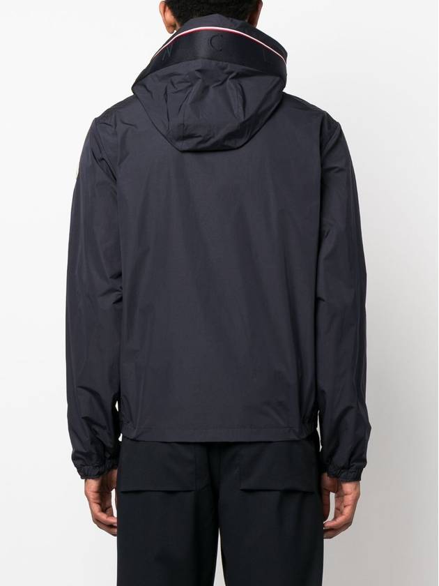 Mira Logo Windbreakers Black - MONCLER - BALAAN 4