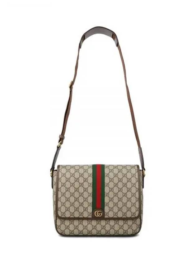 GG Supreme Web Band Messenger Bag Beige - GUCCI - BALAAN 2