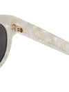 Round Sunglasses GG0207S IVORY GUA004 - GUCCI - BALAAN 7