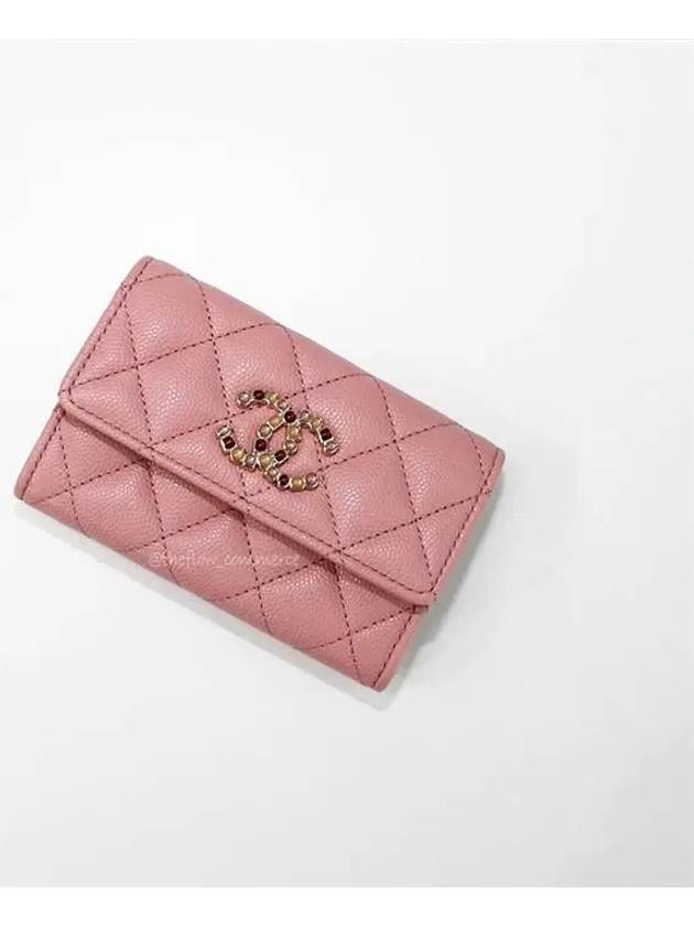 AP3608 B14343 NR645 Classic snap card wallet - CHANEL - BALAAN 3