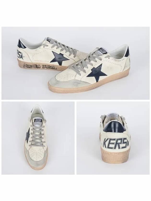 Heren Ball Star Low Top Sneakers White - GOLDEN GOOSE - BALAAN 3