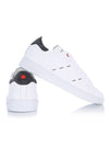 23ss USSN001 XB602002 BIANCO/ASPHALT stitch detail white & charcoal sneakers - KITON - BALAAN 5