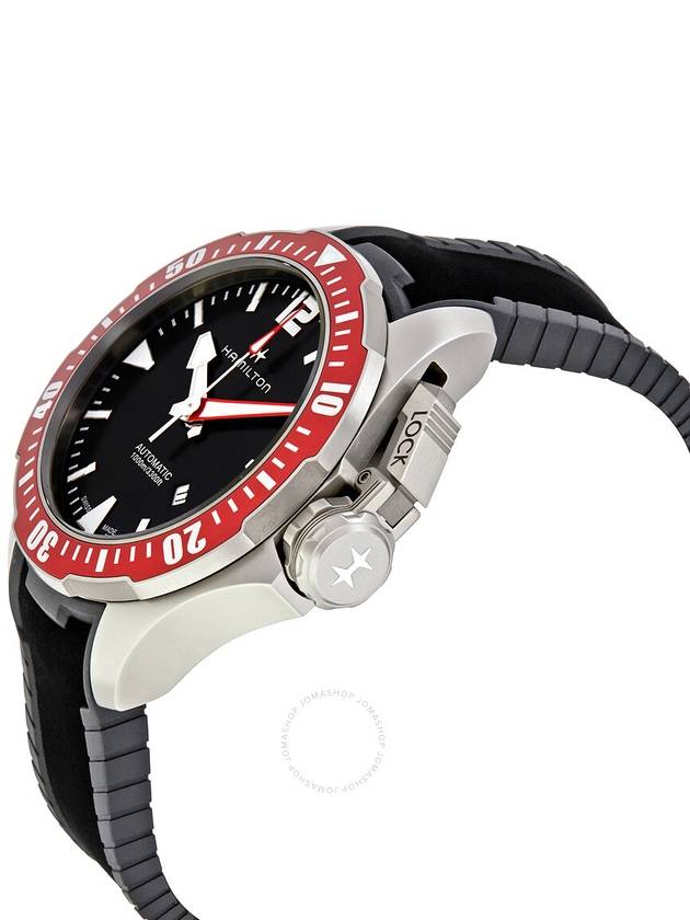 Khaki Navy Frogman Titanium Automatic Watch Black - HAMILTON - BALAAN 3