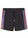 Men's Logo Patch Swim Shorts Navy - MONCLER - BALAAN 2