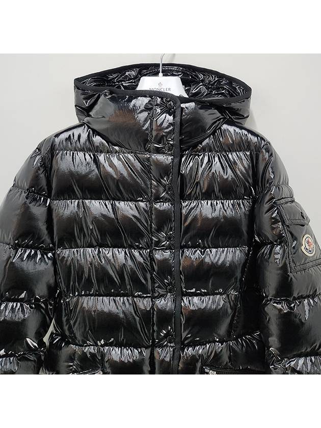 Women s Logo Patch BARANTE Down Padded Short Jacket Black 1A00017 597EU 999 - MONCLER - BALAAN 3