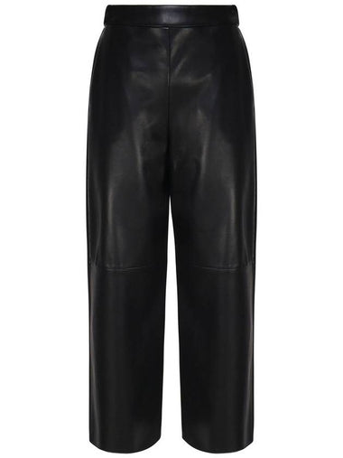 Women s Luciana Fake Leather Pants 2429786031600 001 Black BPG - S MAX MARA - BALAAN 1