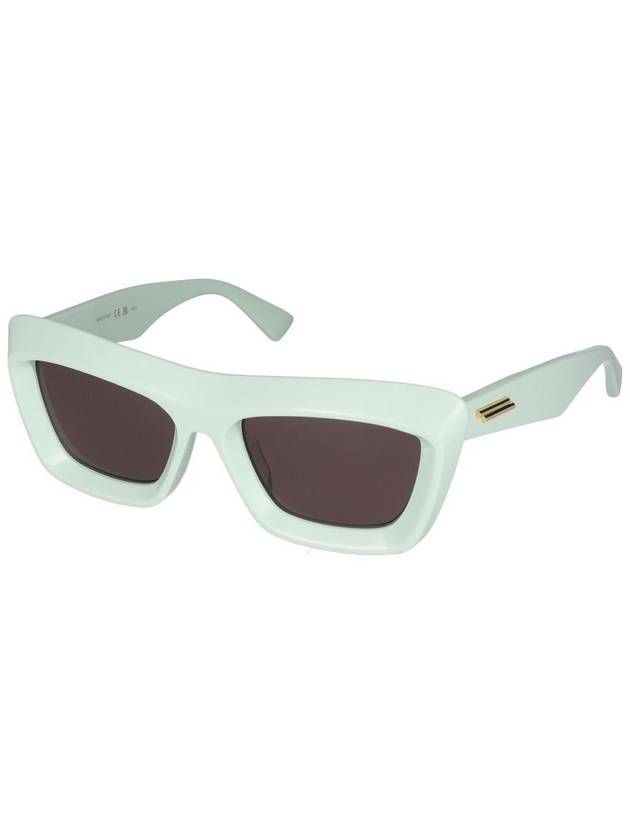 Sunglasses BV1283S 004 GREEN GREEN BROWN - BOTTEGA VENETA - BALAAN 3