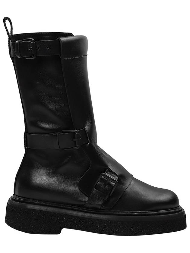 Leather Biker Boots 2347960334600 004 B0110816839 - MAX MARA - BALAAN 3