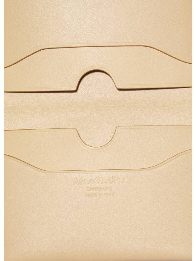 bifold card wallet beige color - ACNE STUDIOS - BALAAN 3