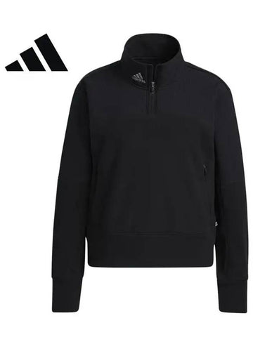 HM5315 Fleece Quarter Zip Jacket - ADIDAS GOLF - BALAAN 1