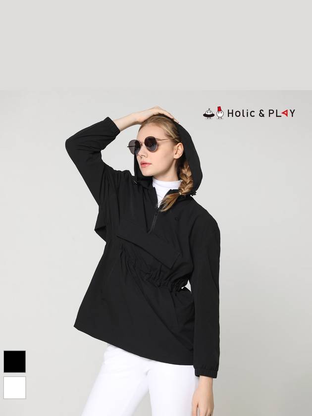 Women s performance hood point anorak jumper HD3WJP001 - HOLIC&PLAY - BALAAN 1