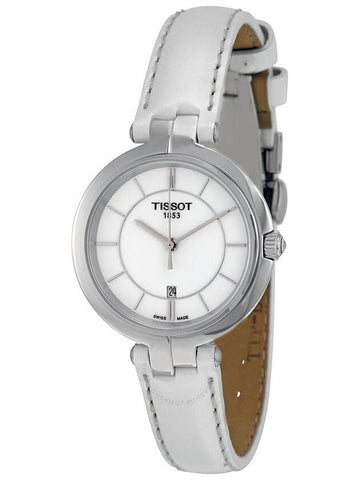 Tissot Flamingo White Dial Ladies Watch T0942101601100 - TISSOT - BALAAN 1