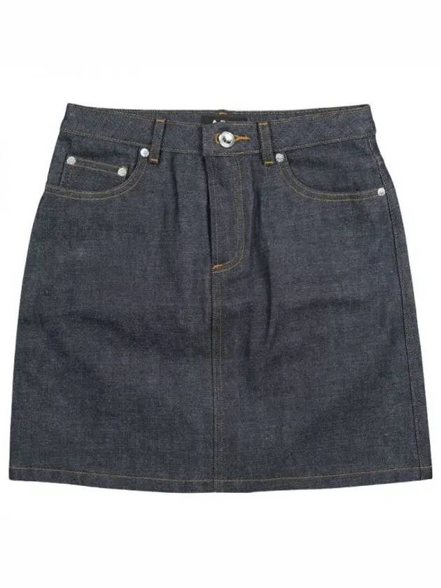 Women's Jupe Standard Denim H-Line Skirt - A.P.C. - BALAAN 2