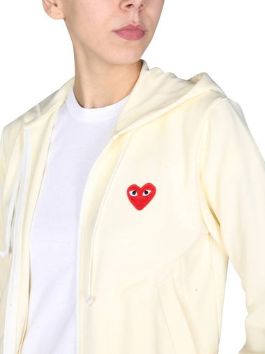 Sweatshirt WITH Logo Patch P1T1713 B0040172717 - COMME DES GARCONS PLAY - BALAAN 1