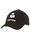 Tyron Logo Ball Cap Black - ISABEL MARANT - BALAAN 2