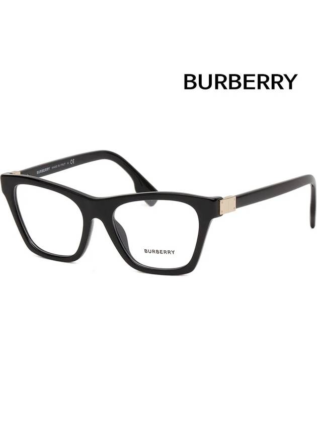 Eyewear Demo Square Eyeglasses Black - BURBERRY - BALAAN 6