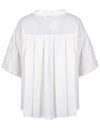 Volume sleeve blouse t-shirt MW3AE112 - P_LABEL - BALAAN 5