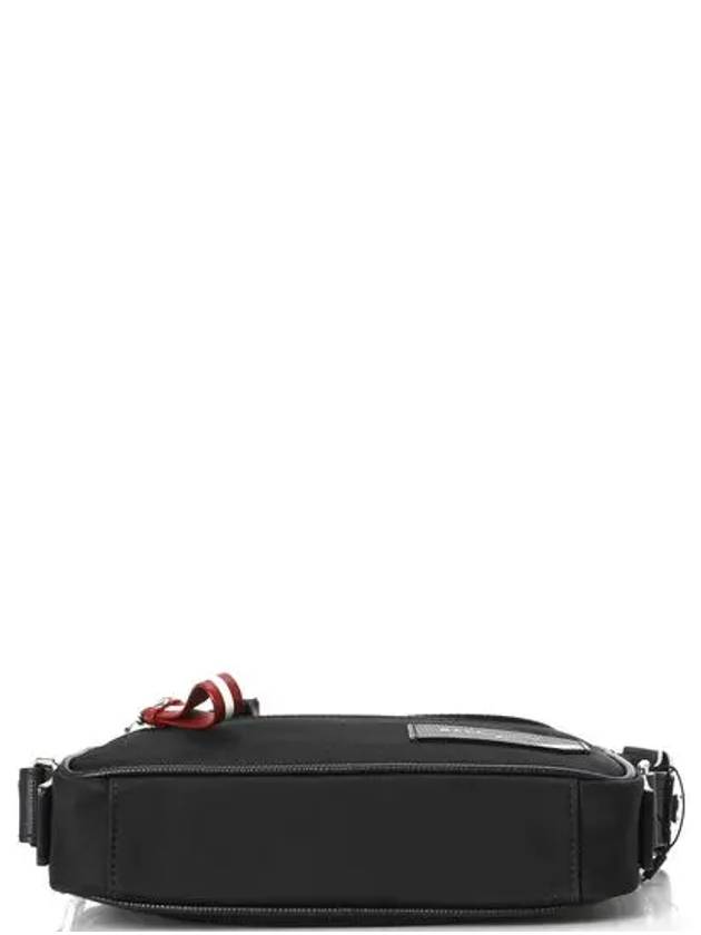 Fluk Techno Nylon Cross Bag Black - BALLY - BALAAN 5