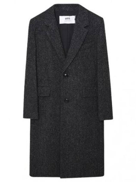 coat two button wool - AMI - BALAAN 1