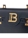 B-Buzz Logo Leather Cross Bag Black - BALMAIN - BALAAN 7