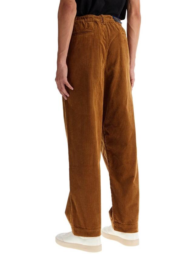 Corduroy Straight Pants Brown - POLO RALPH LAUREN - BALAAN 4