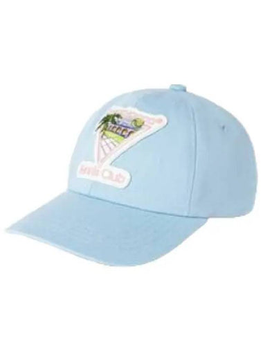 tennis club icon cap blue - CASABLANCA - BALAAN 1