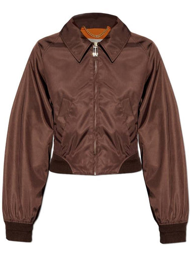 Victoria Beckham Short Jacket, Women's, Brown - VICTORIA BECKHAM - BALAAN 1