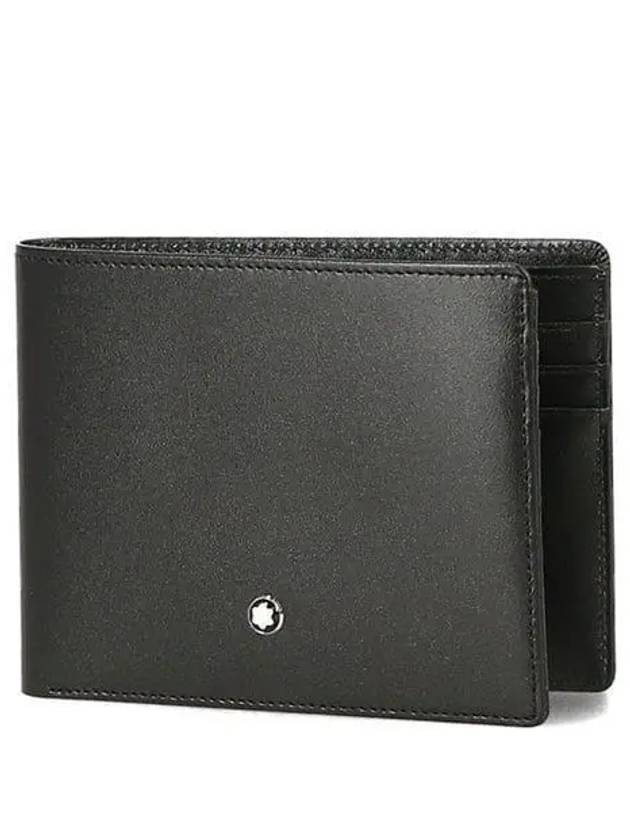 Meisterstuck 6CC Money Clip Half Wallet Black - MONTBLANC - BALAAN 2