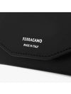 Strap Object Holder Pouch Bag Black - SALVATORE FERRAGAMO - BALAAN 4