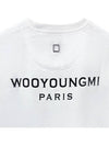 Cotton Back Logo Short Sleeve T-Shirt White - WOOYOUNGMI - BALAAN 6