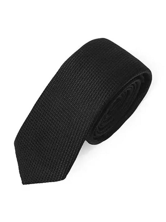4G Silk Tie Black - GIVENCHY - BALAAN 1