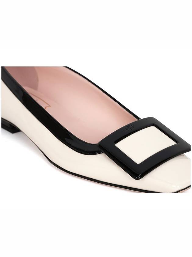 Black Off-White Belle Vivier Ballerina Flats RVW00736120D1P0H62 - ROGER VIVIER - BALAAN 7