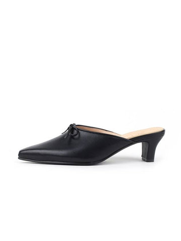 Capri Mule Black - LECHROMAQI - BALAAN 1